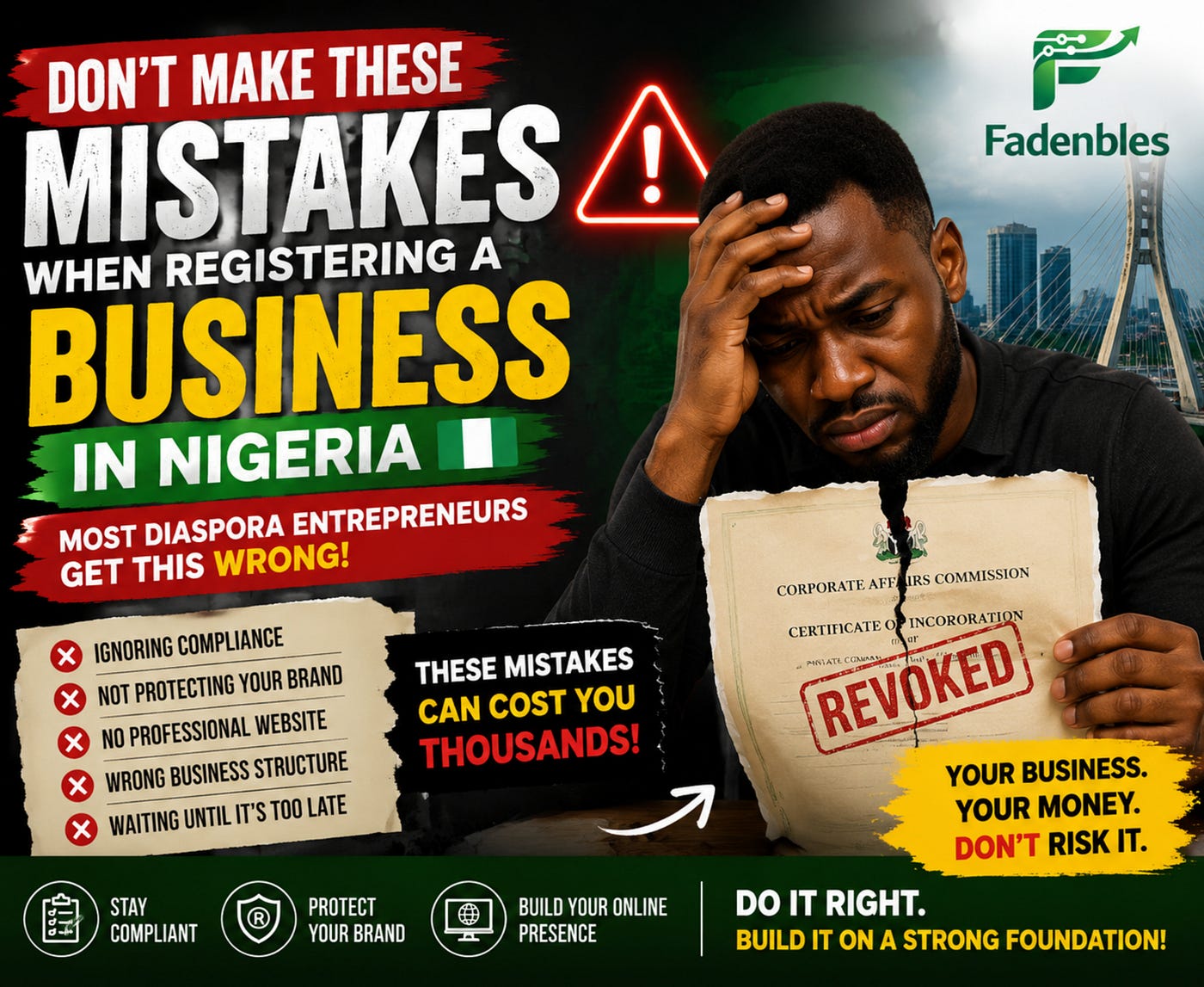 Nigerians in the diaspora often make mistakes when registering a business in Nigeria, from ignoring…