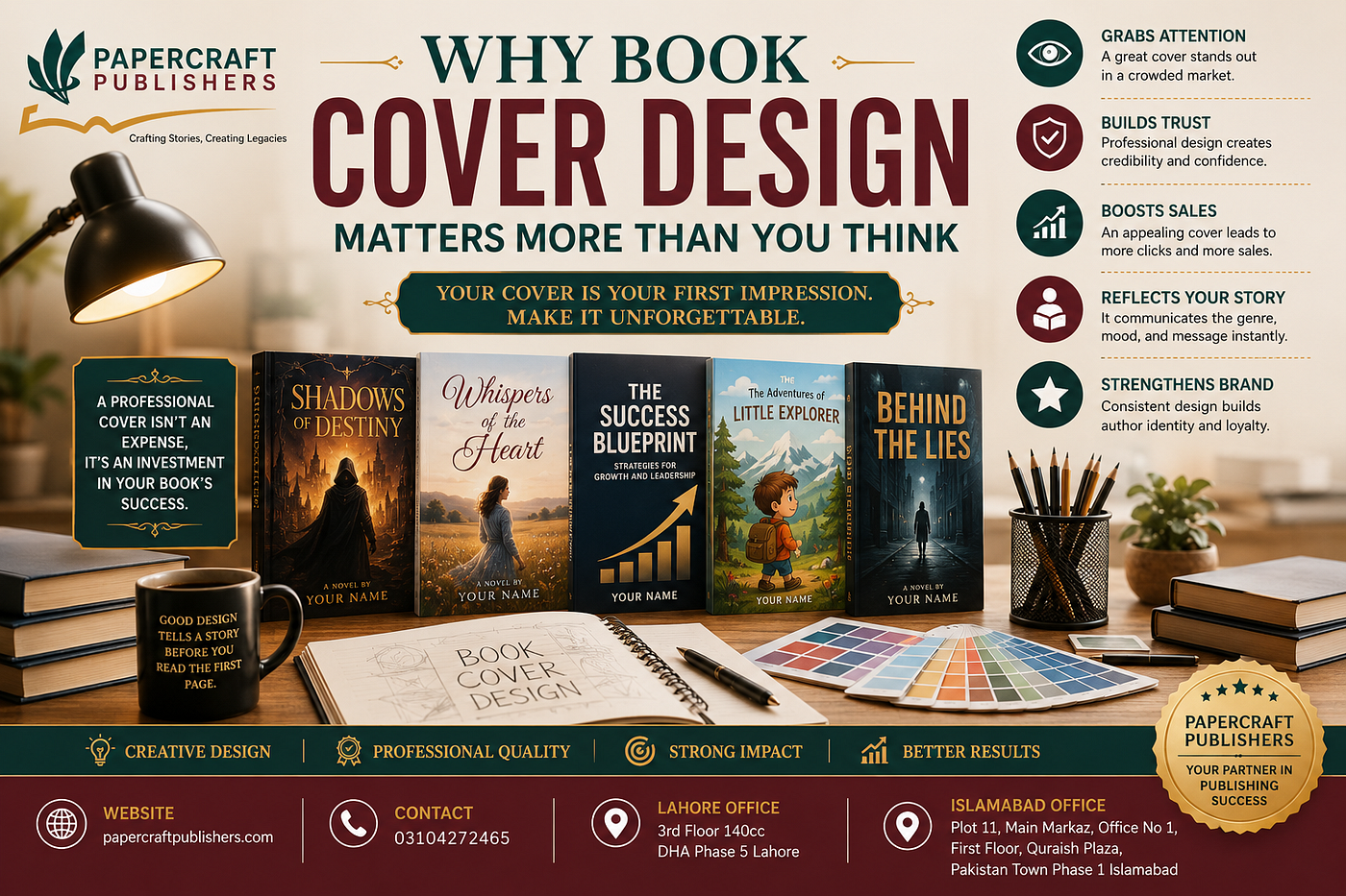 Why Book Cover Design Matters More Than You Think