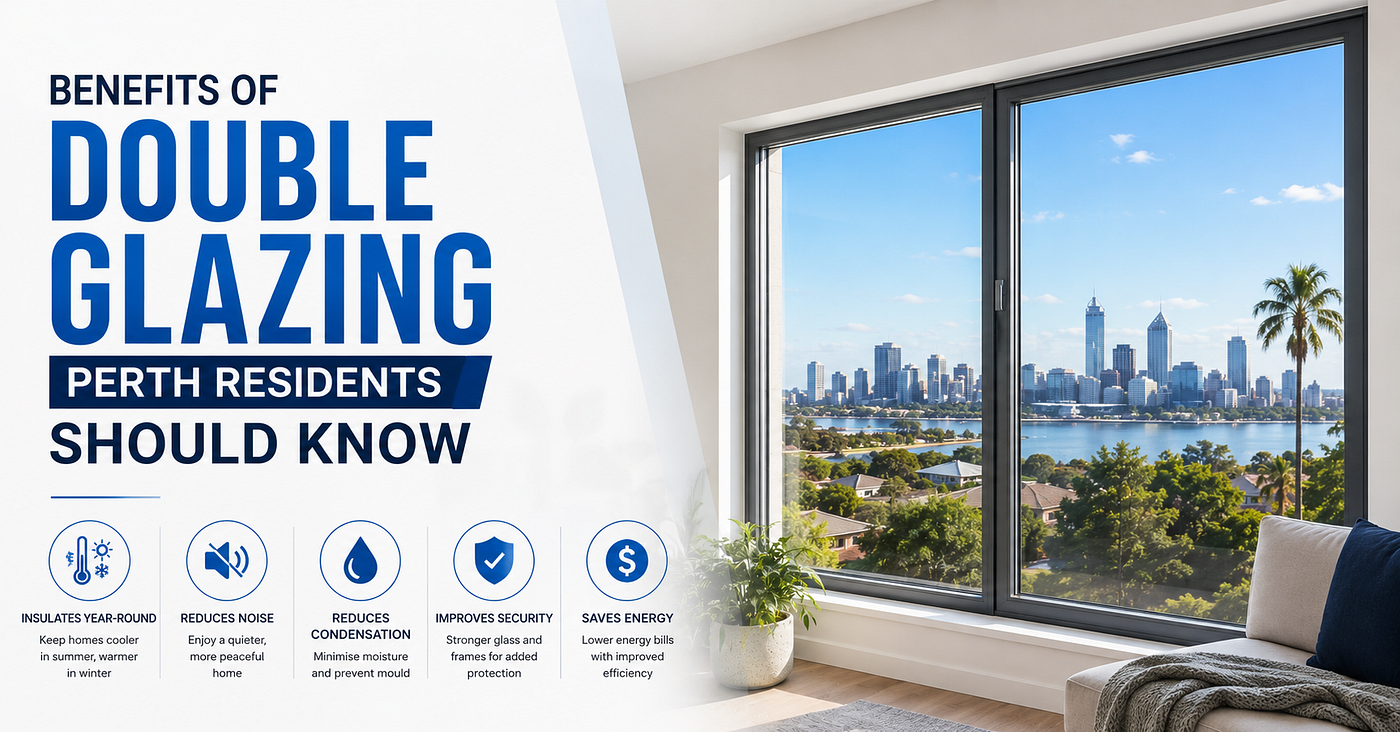 Benefits of Double Glazing Perth Residents Should Know