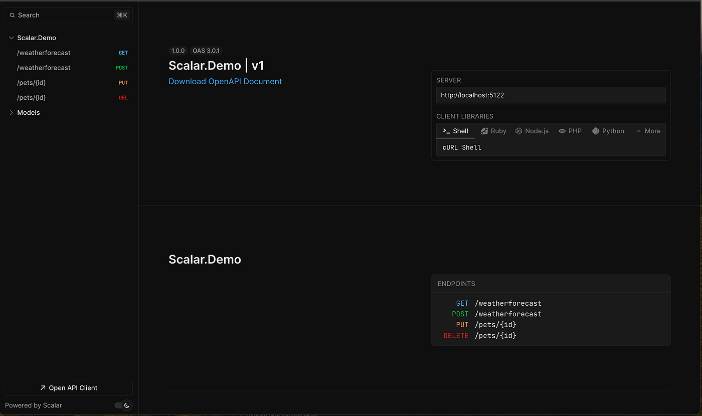Making Your OpenAPI (Swagger) Docs UI Awesome in .NET 9 | by Egor