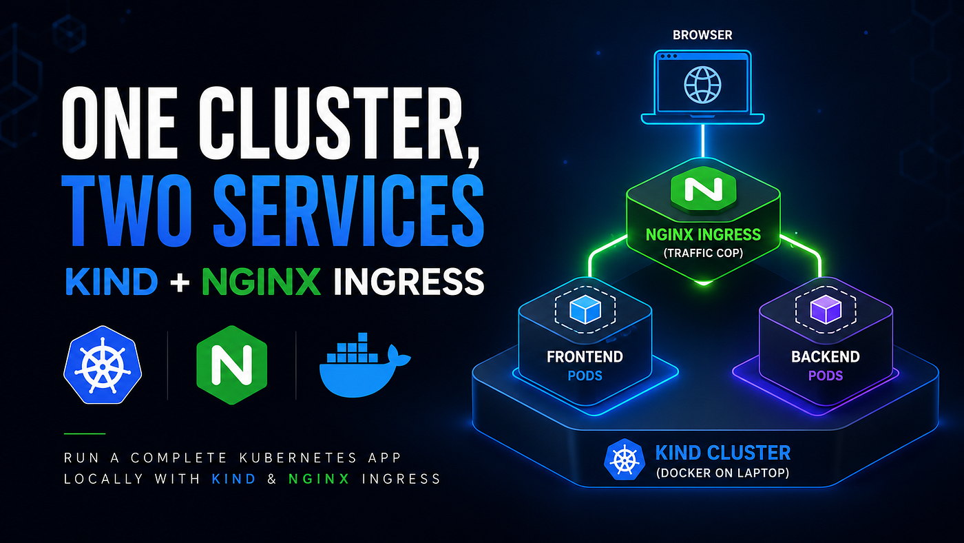 One Cluster, Two Services: KIND + NGINX Ingress, Explained