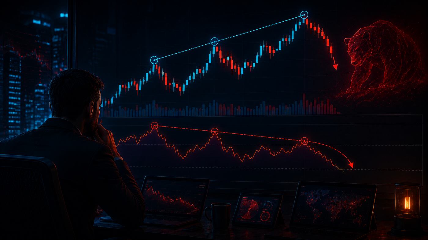 How to Identify RSI Down Price Up Divergence Before a Market Reversal
