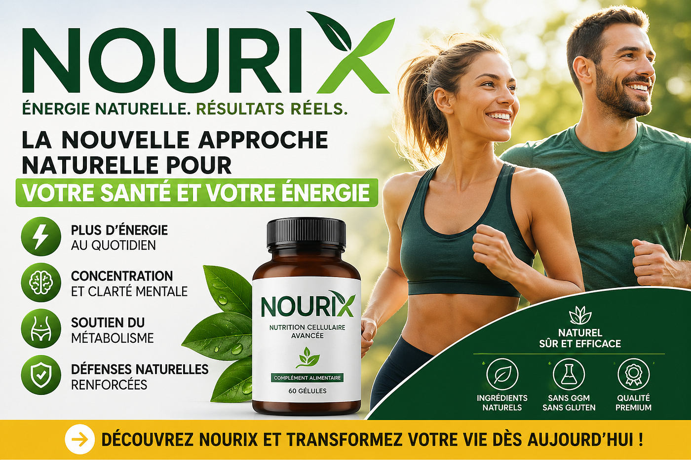 Nourix : La Nouvelle Approche Naturelle qui Révolutionne la Santé, l’Énergie et le Bien-être