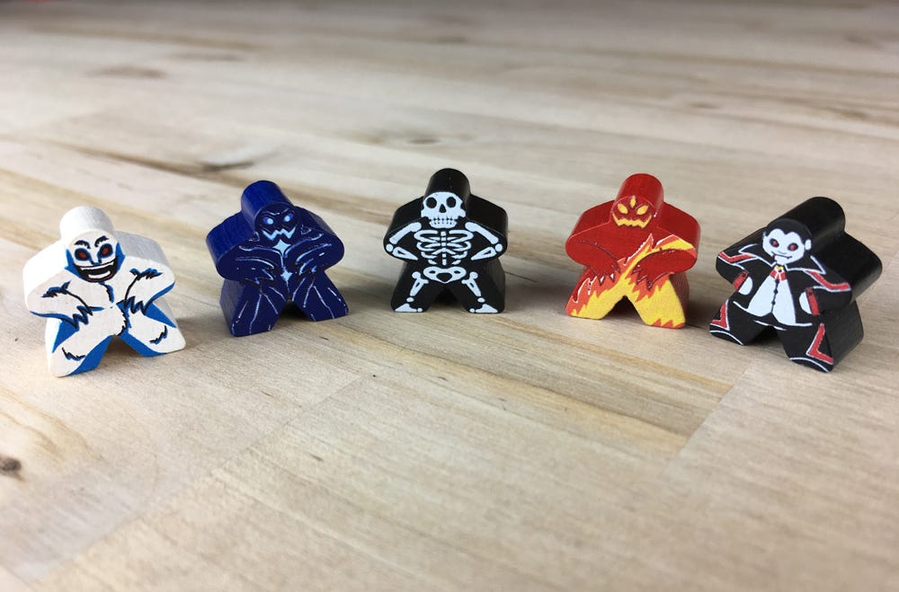 Full Color Printed Meeple