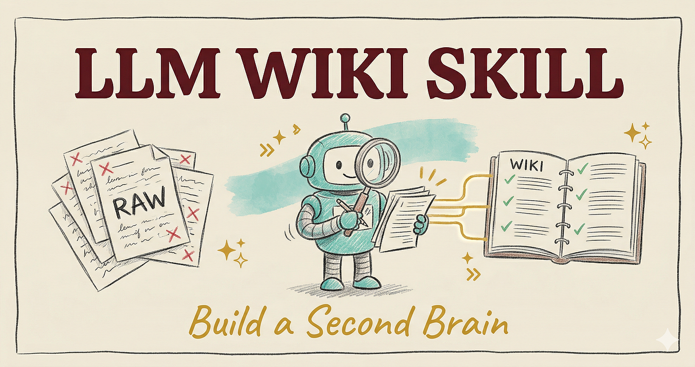 LLM Wiki Skill: Build a Second Brain With Claude Code and Obsidian