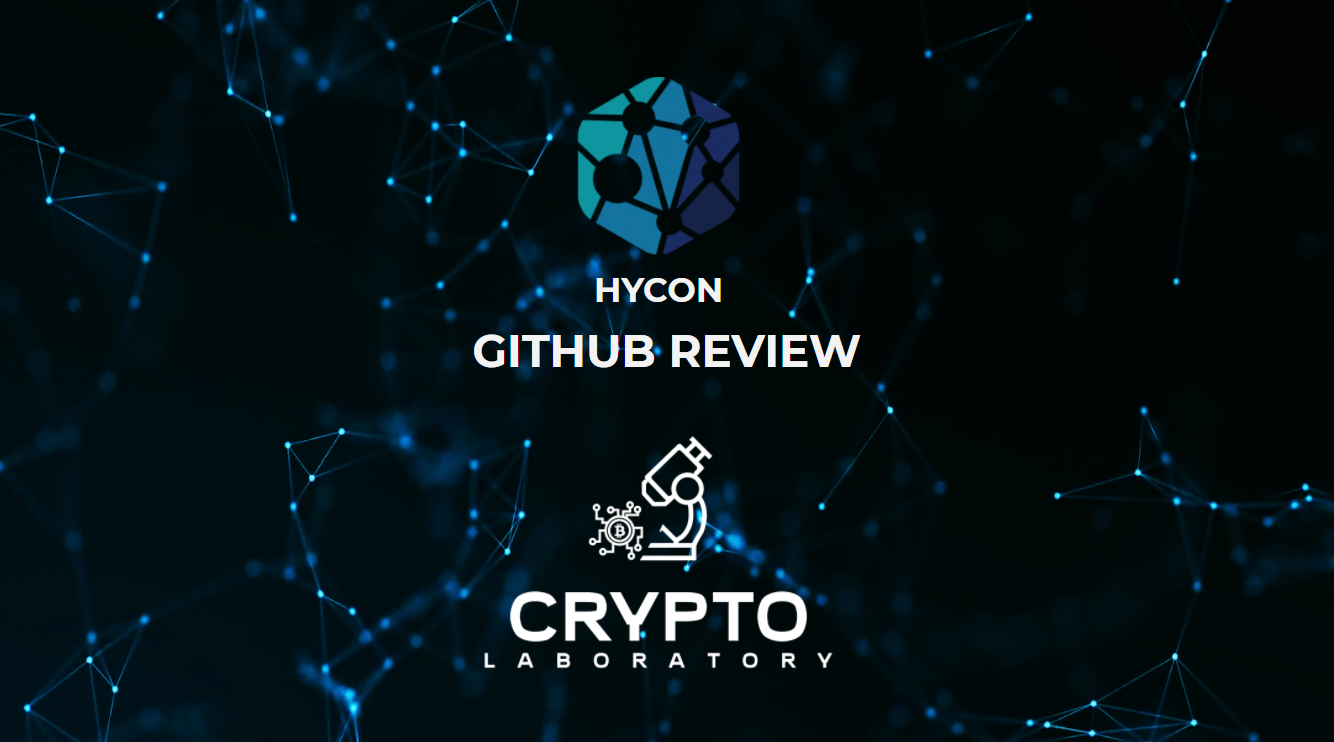HYCON GitHub Review. Date: 13.3.2018 | by Crypto Laboratory | Medium