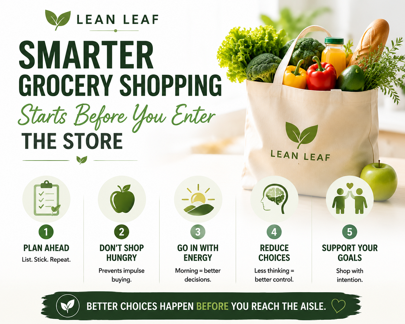How to Grocery Shop Smarter: Beat Decision Fatigue and Stay on Track With Your Health Goals