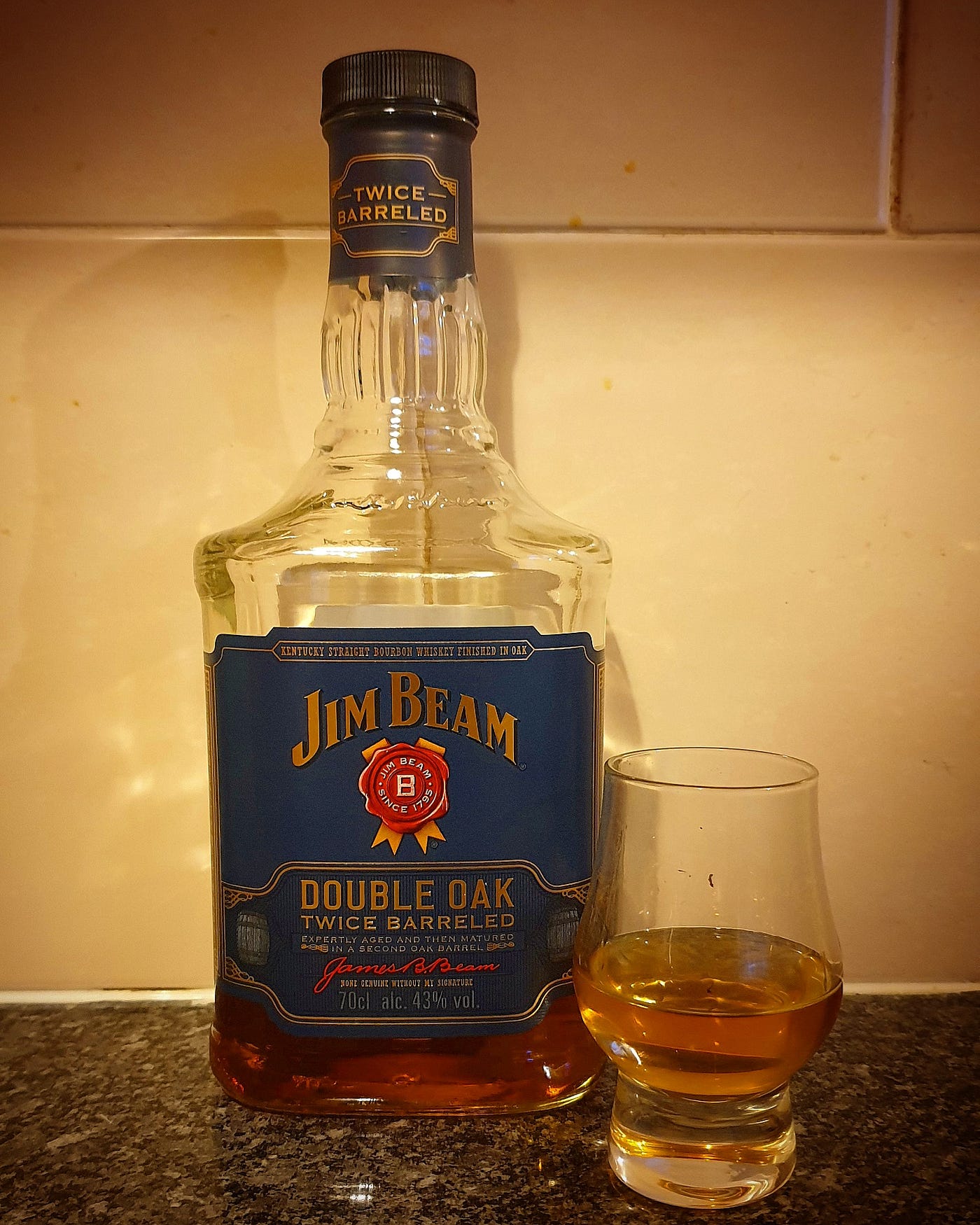— Beam Whiskey Jim started all | Medium it Where by Oak | Warrior Double