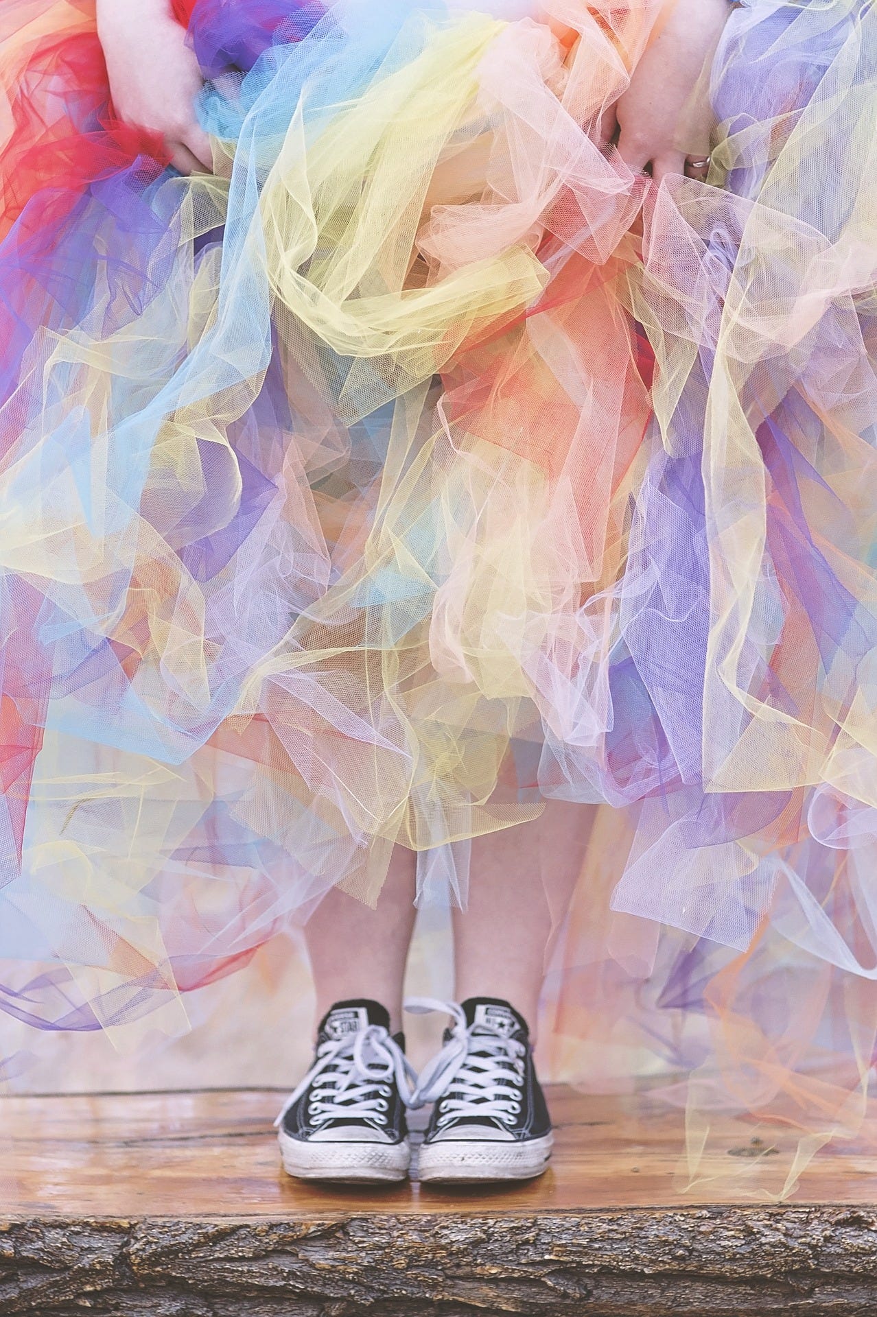 The light caress of tulle