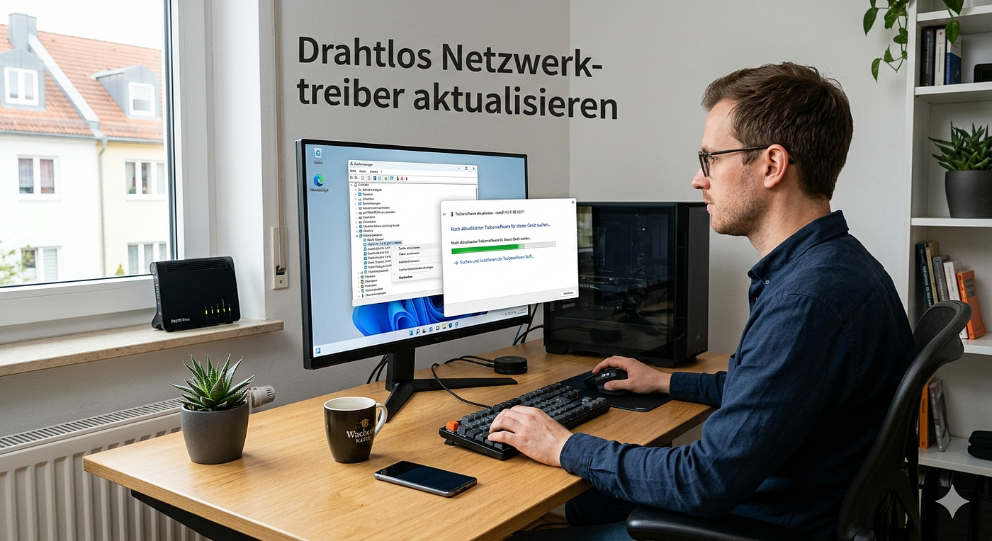 Drahtlos Netzwerktreiber aktualisieren — Beste Lösung