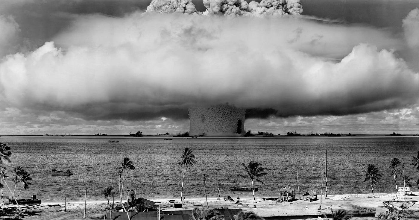What 9 countries have nuclear weapons?