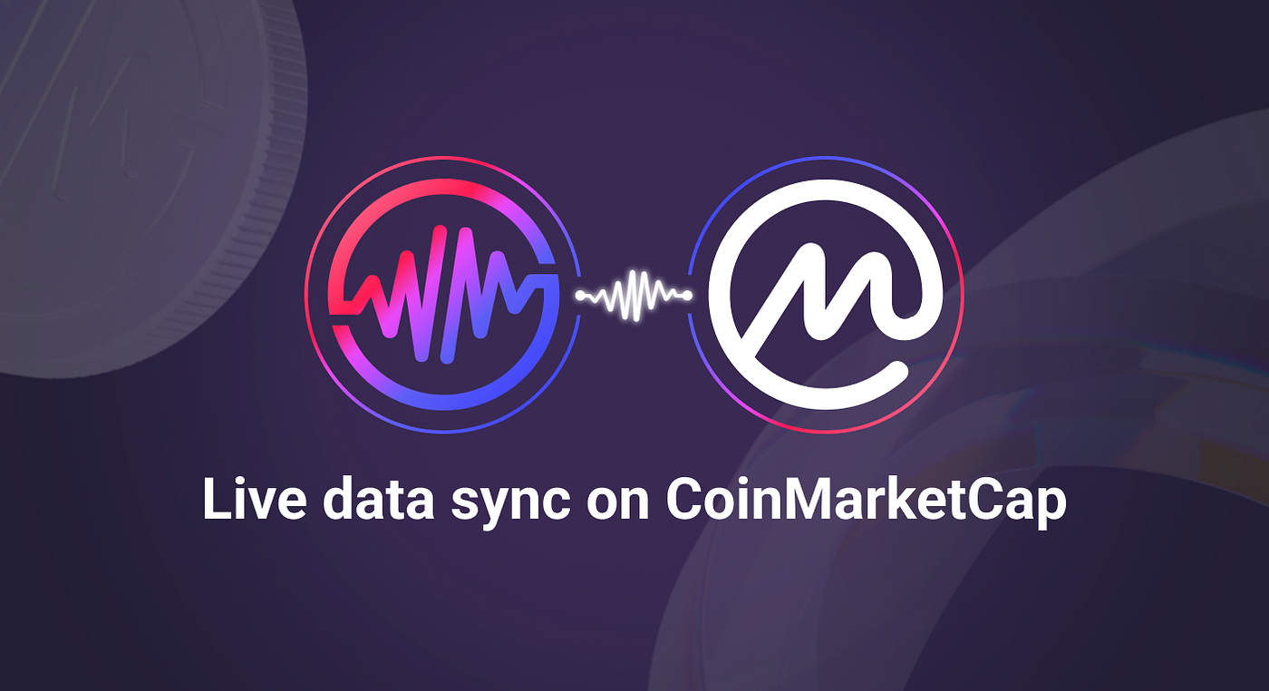 Live data sync on CoinMarketCap. WEMIX synced on CoinMarketCap in real… |  by WEMIX Communication | WEMIX Communication | Medium