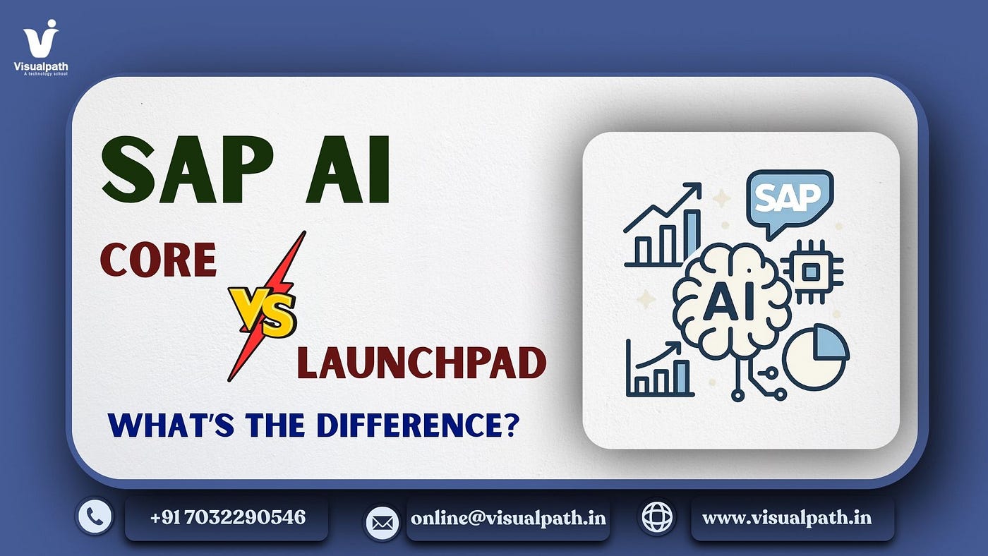SAP AI Core vs SAP AI Launchpad: What’s the Difference?