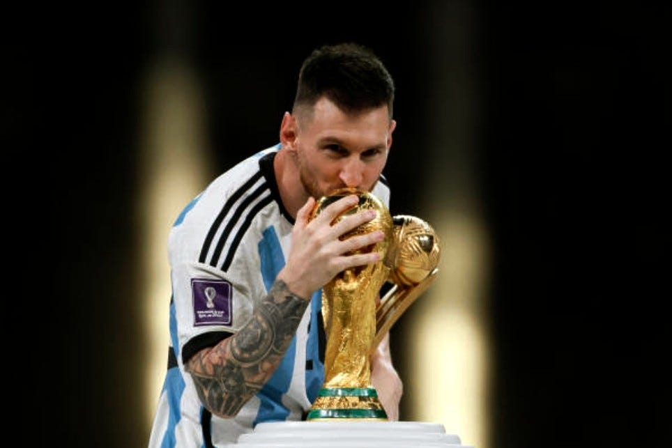 One Piece fans compare Lionel Messi to Gold D. Roger's after the World Cup  win