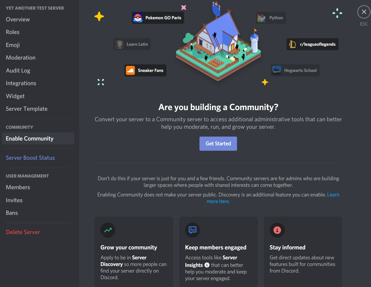 Server Discovery – Discord