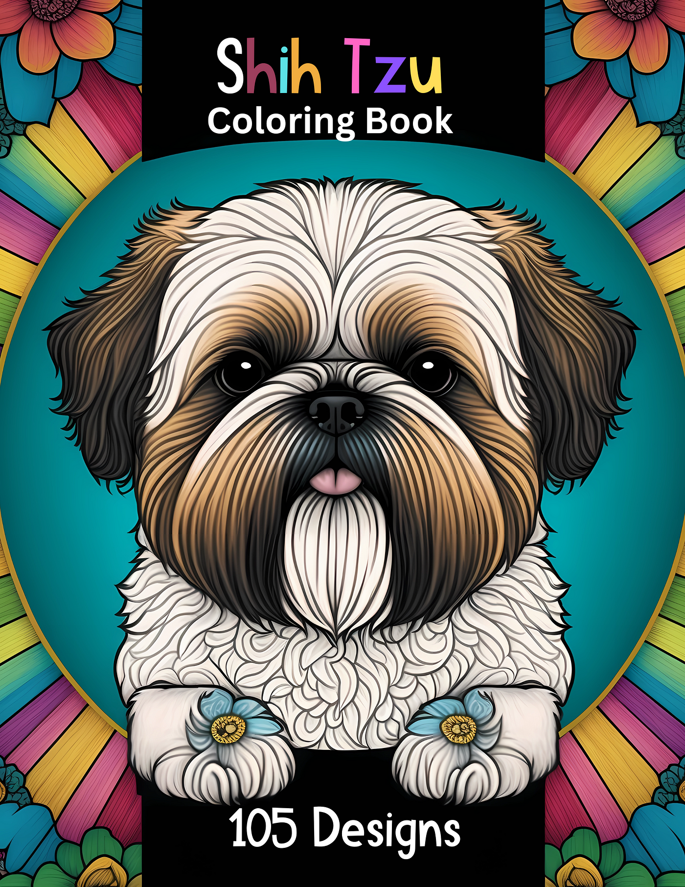 Blissful Nature Mindfulness coloring Books for Adults