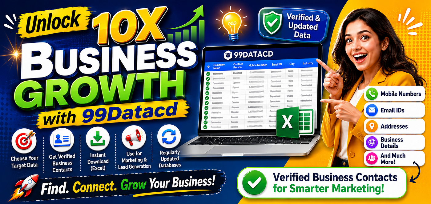 Which is the best B2B database provider in India?