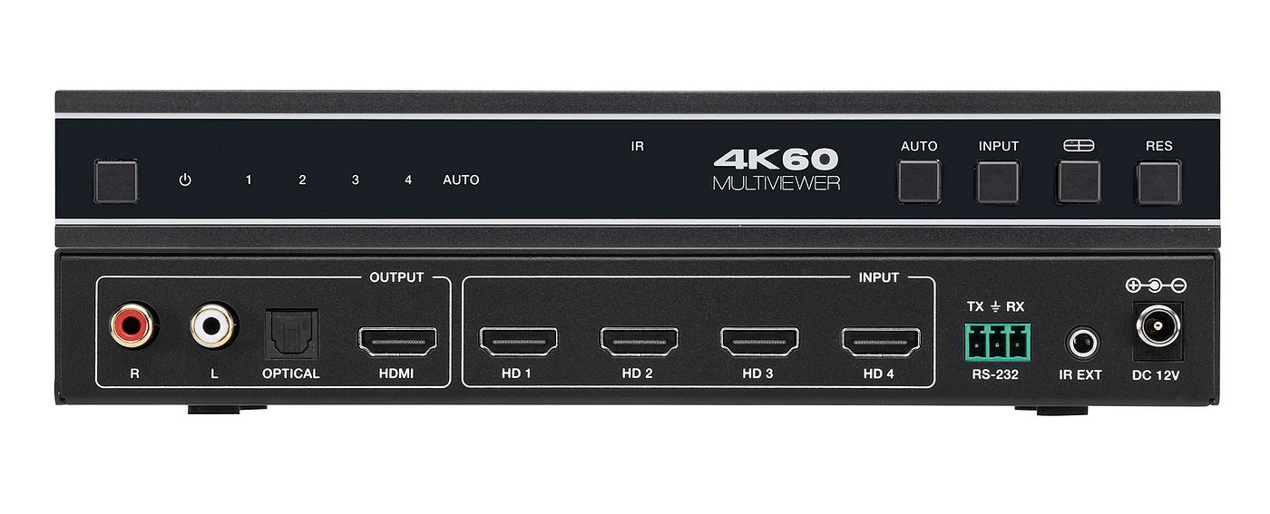 HDMI HDBaseT 8x8 Modular Matrix Switcher with Fiber Optic