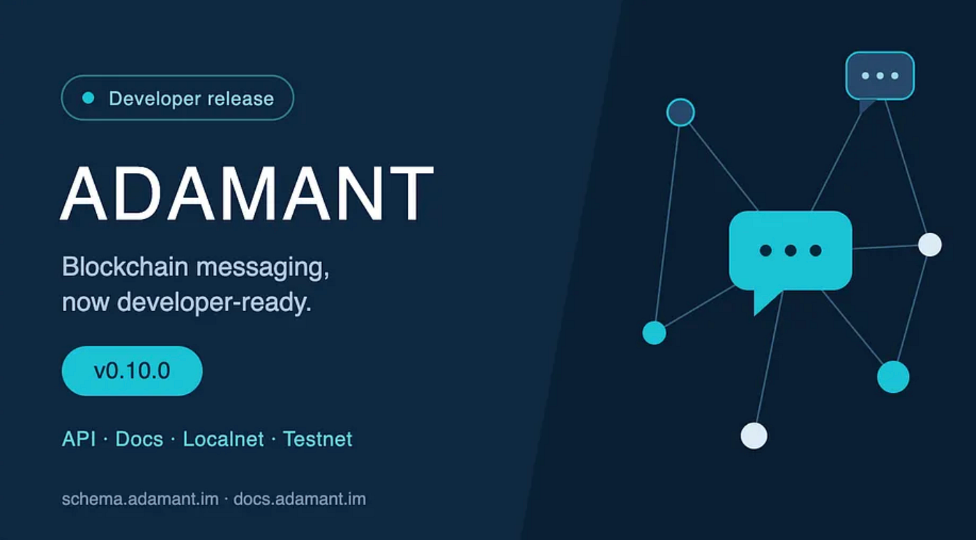 ADAMANT v0.10.0: We Rebuilt the Developer On-Ramp to Blockchain Messaging