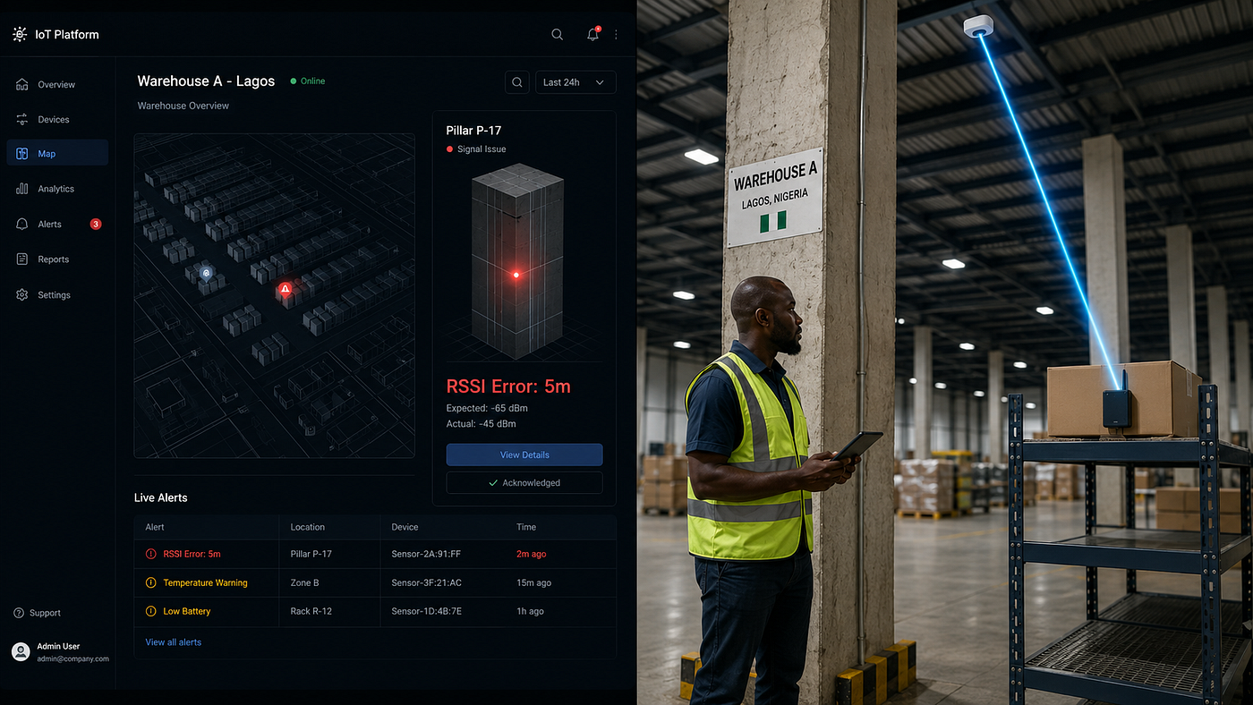 The Time a Concrete Column Broke my Asset Tracking System