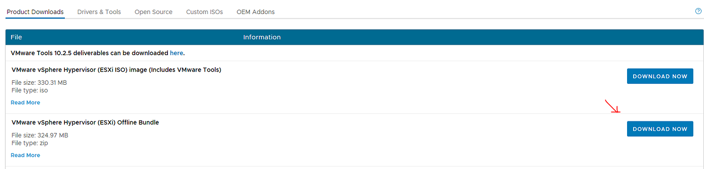 How to upgrade VMware ESXi 6.5 to ESXi 6.7 using an Offline Bundle | by  Chutchawan S. | Medium