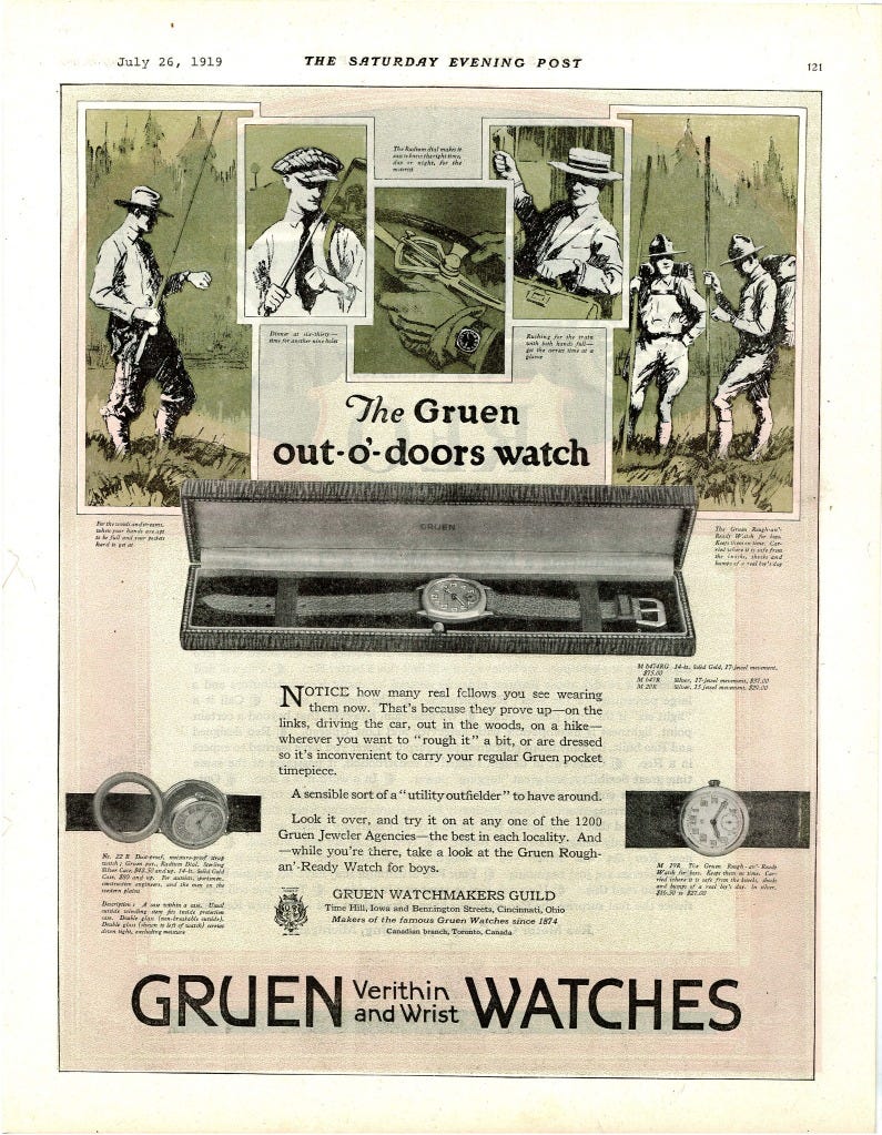 The Wristwatch Revisited. Debunking the classical story of