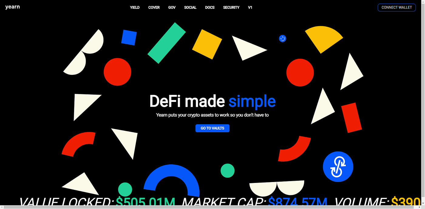 A DeFi User Experience Breakdown: Yearn Finance (part 1) | by  TheBritCoinGuy | Medium