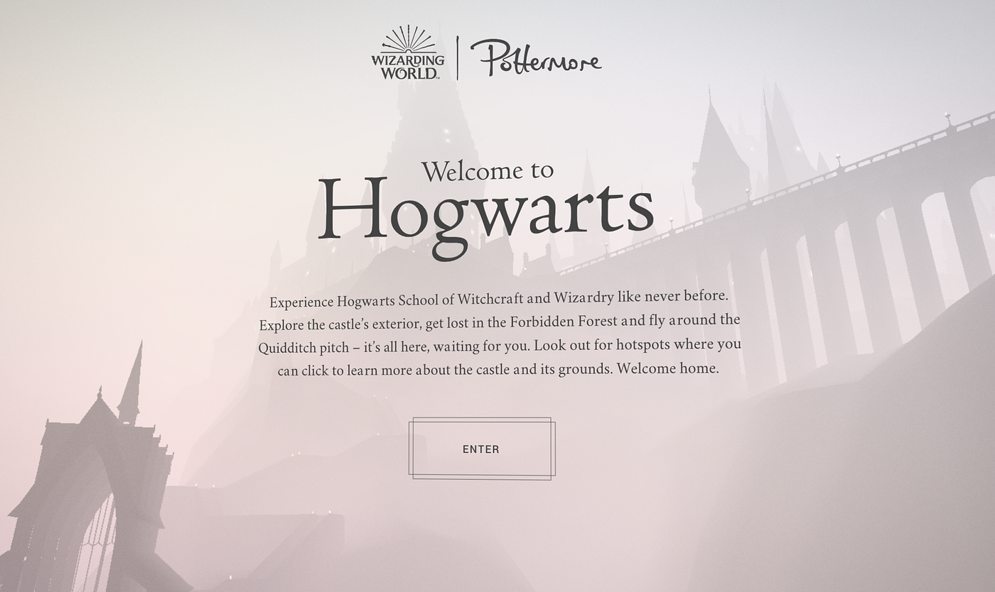 Pottermore – Harry Potter Game Experience