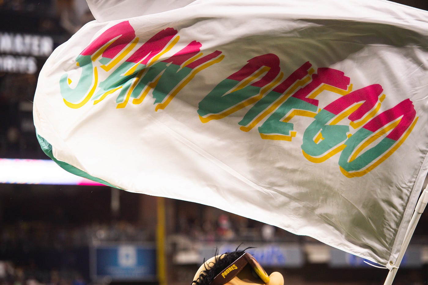 Fans outside a Padres store in Tijuana, Mexico