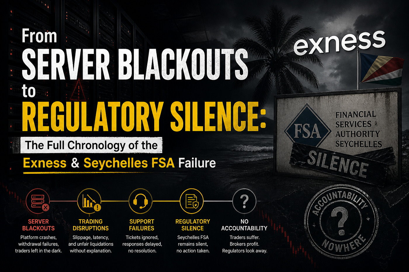 From Server Blackouts to Regulatory Silence: A Personal Chronology of My Exness Dispute