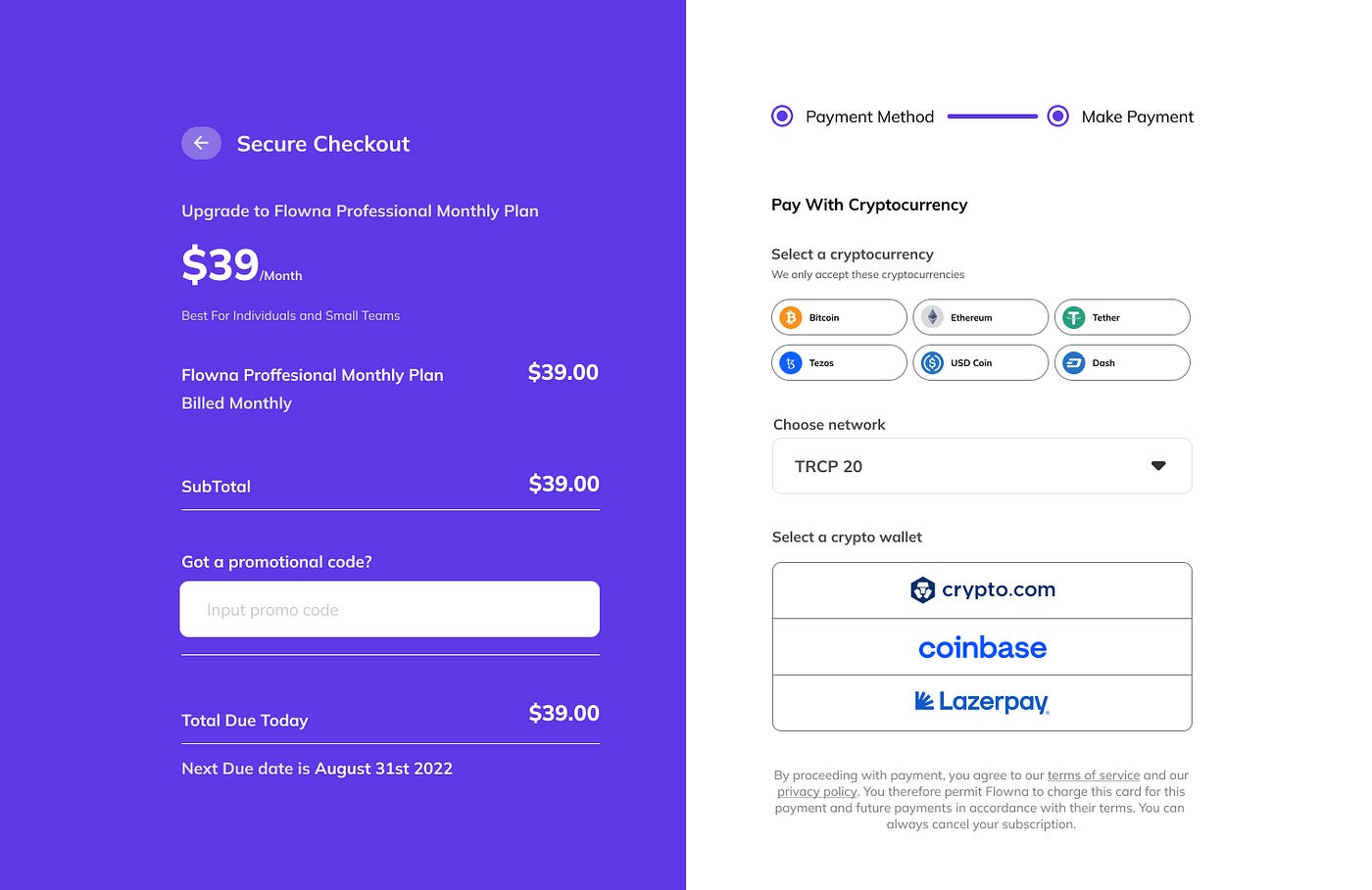 Designing a pricing plan page and checkout flow. | by Jude Okiche | Medium