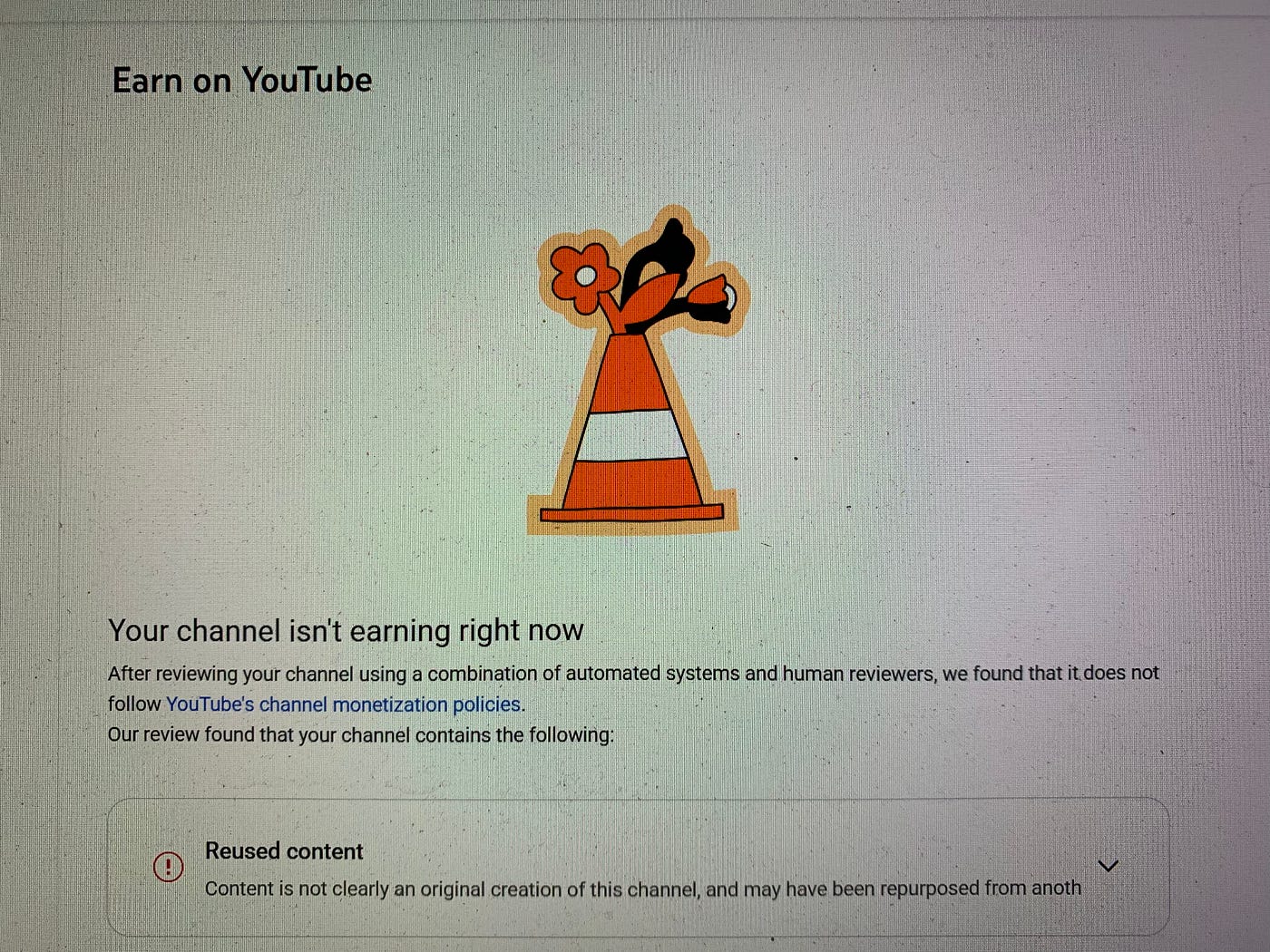 YouTube Rejected Me!