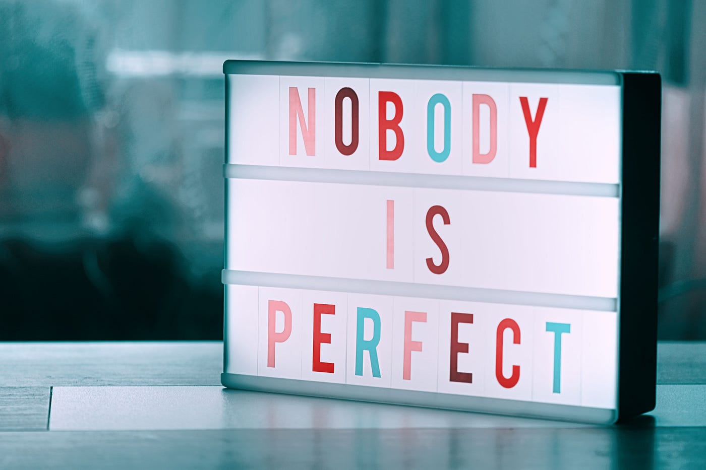 Progress Not Perfection