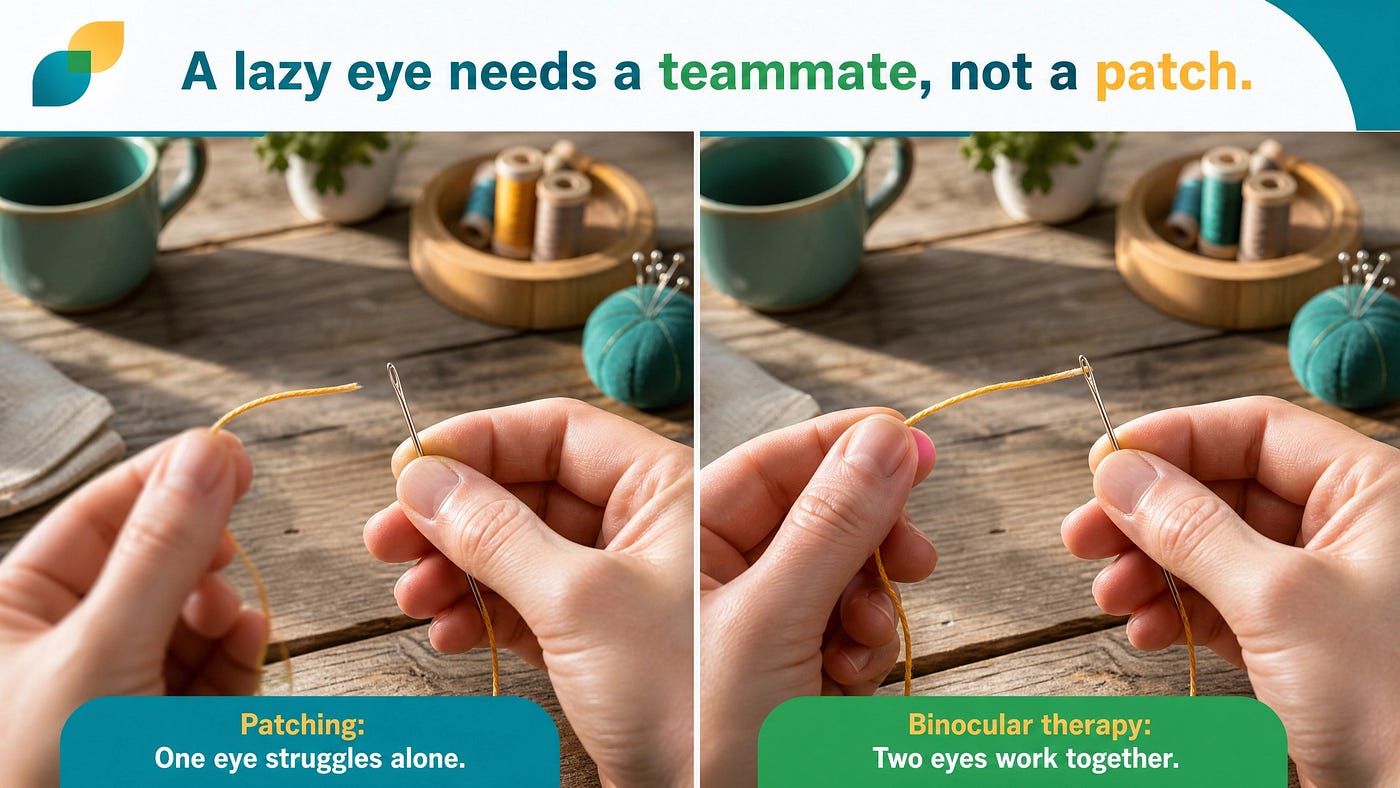 The Lazy Eye That Patching Cannot Fix