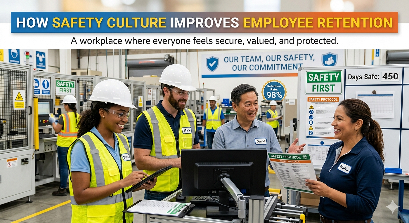 How Safety Culture Improves Employee Retention