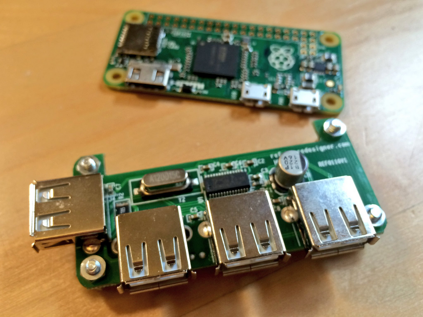 Adding USB Ports to the Raspberry Pi Zero | by Alasdair Allan | Medium