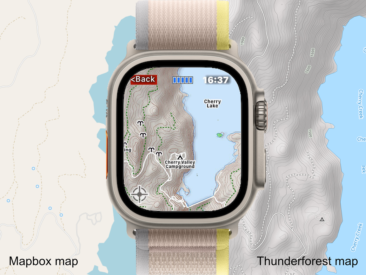 Offline map test on Apple Watch Ultra | by Joonas | Medium