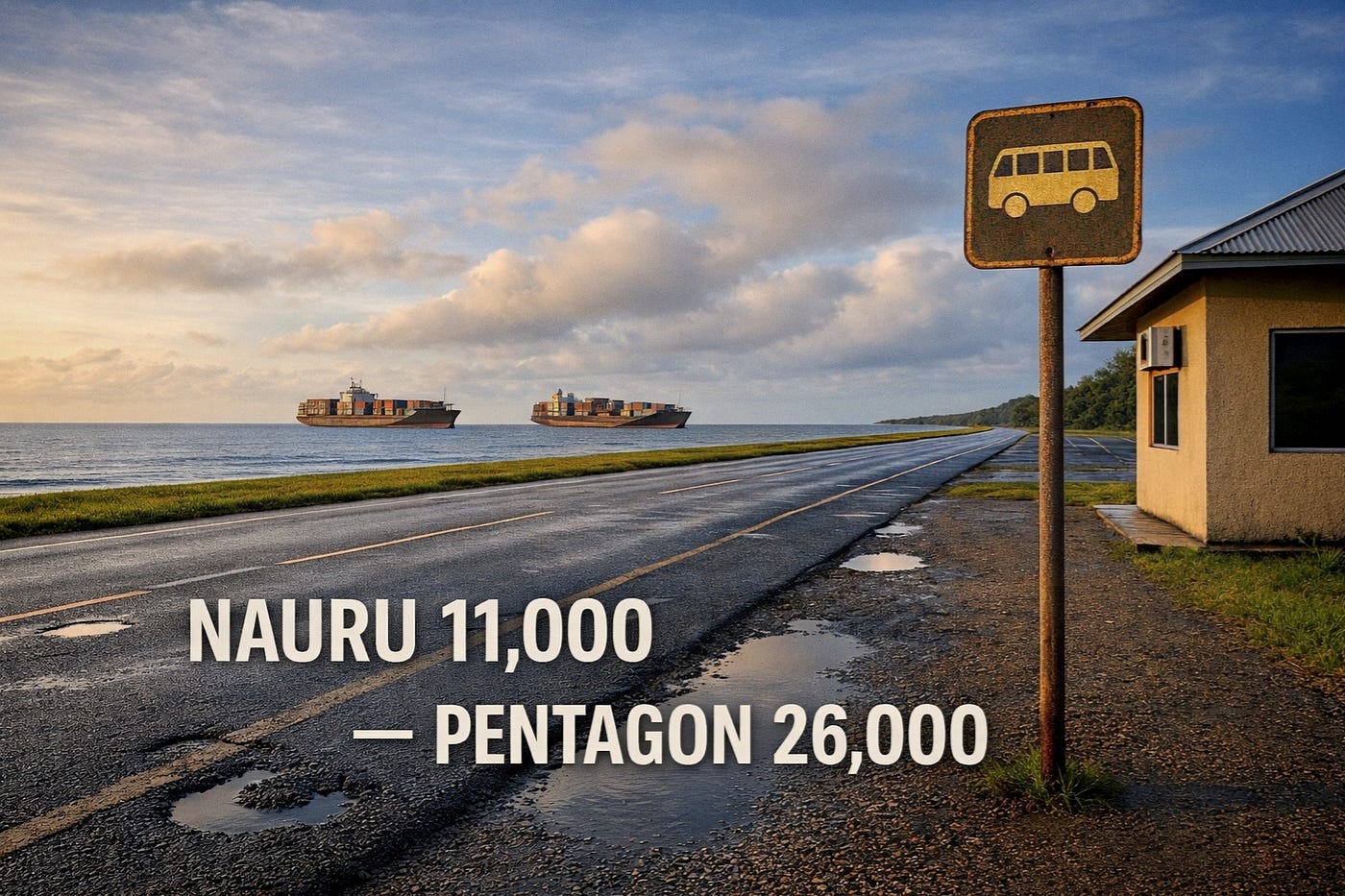Two Container Ships Can Fix a Country