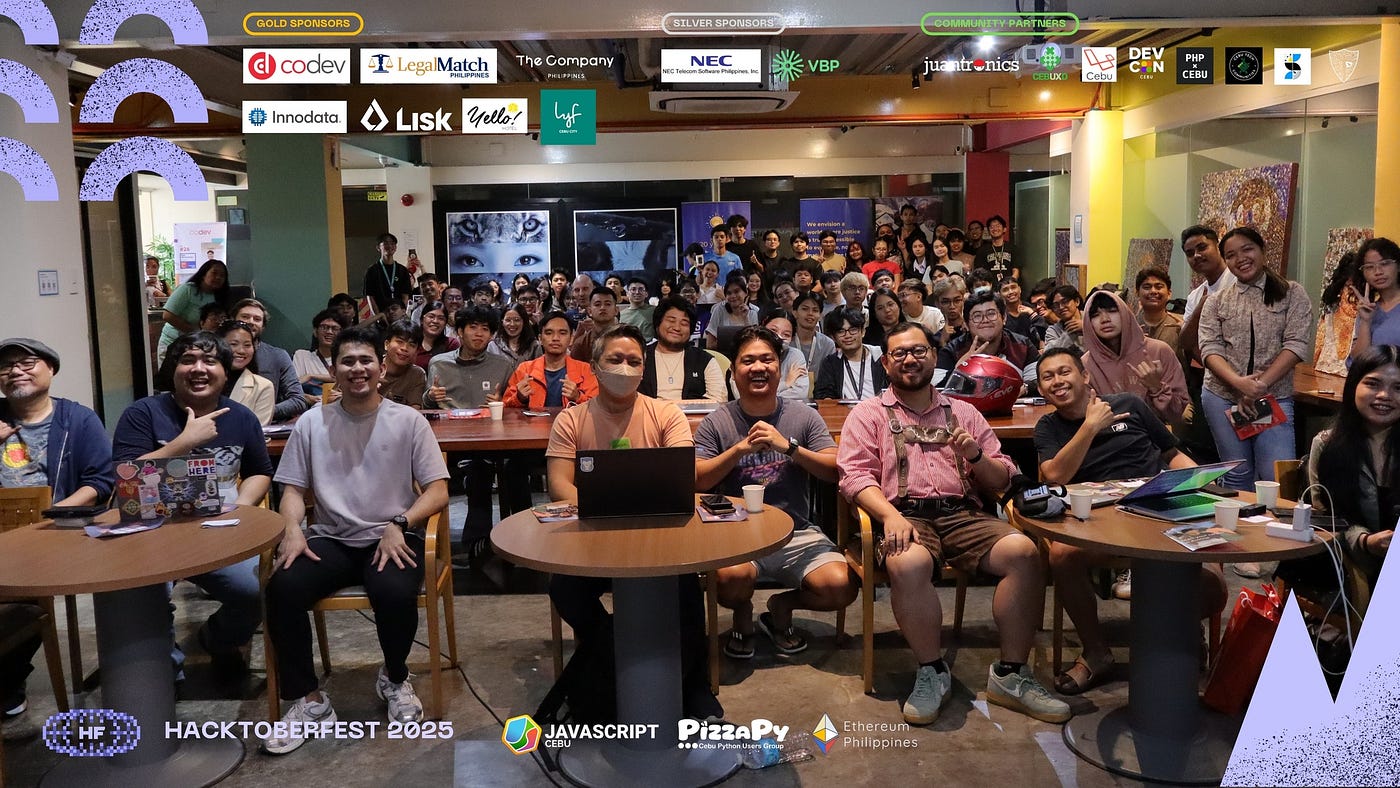 Hacktoberfest Cebu 2025: A Month of Building, Learning, and Showing Up for Open Source