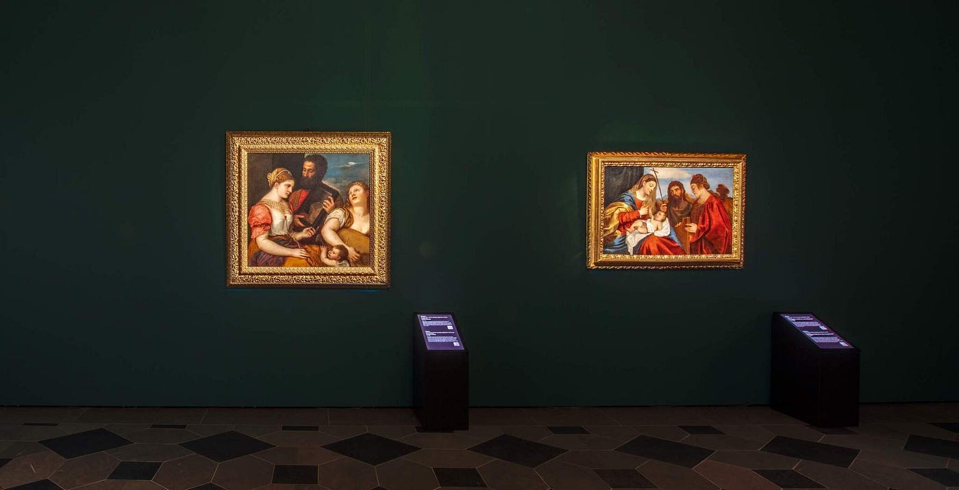Botticelli e Ticiano