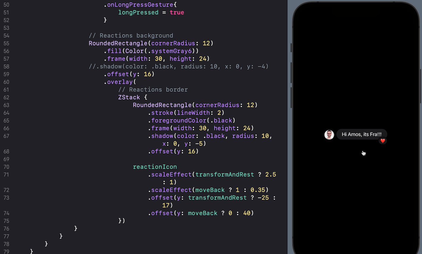 Spring animation swift sale