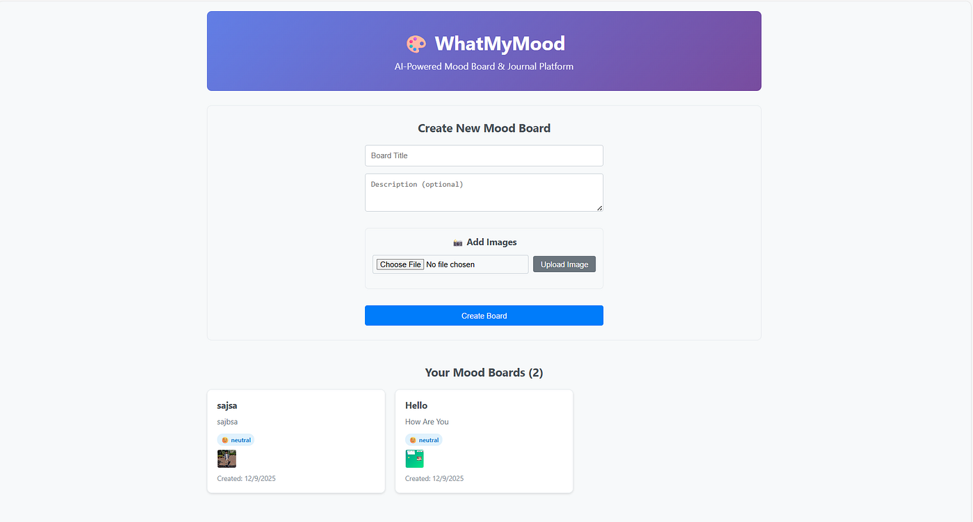 How I Built & Deployed WhatMyMood with Amazon Q CLI (A Complete Journey) |  by Harshal Jethwa | AWS in Plain English