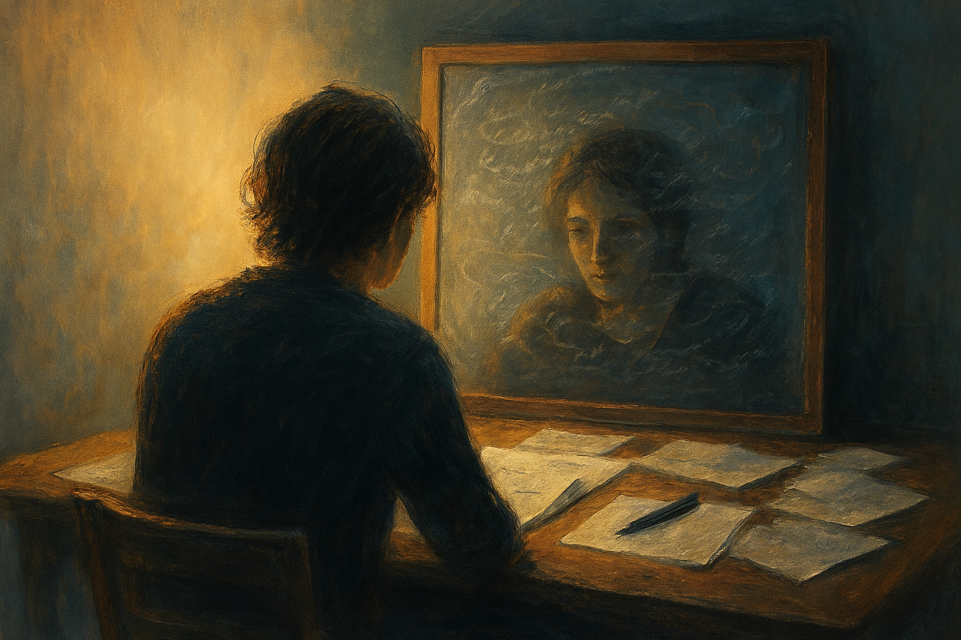 Facing the Mirror: My Honest Battle with Self-Doubt as a Writer