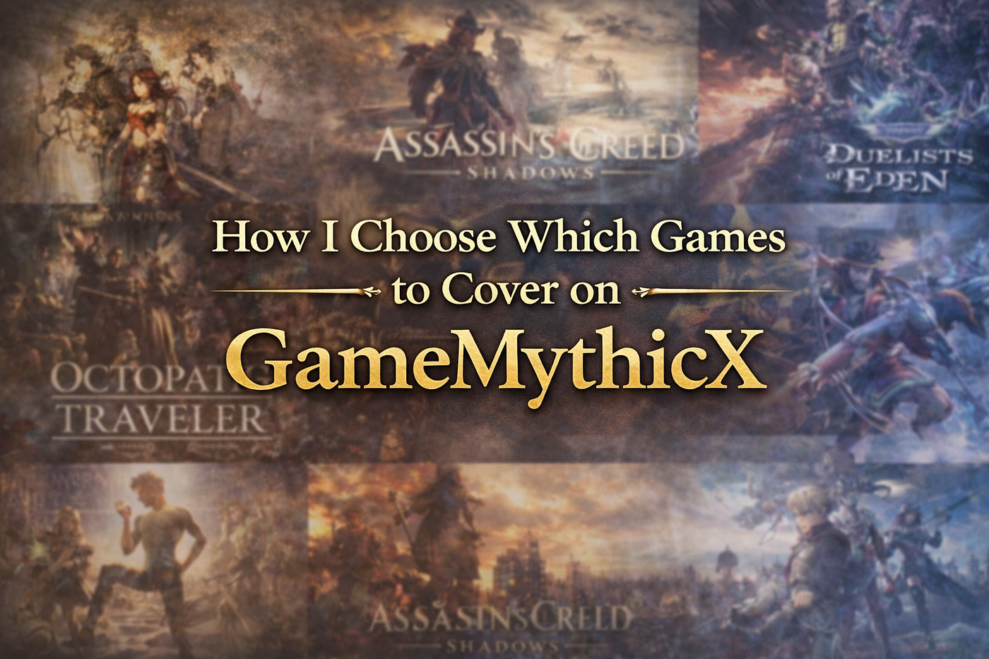 How I Choose Which Games to Cover on GameMythicX