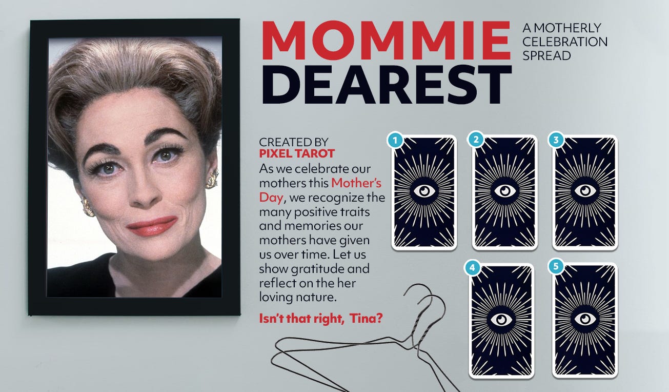 The Mommie Dearest Tarot Spread. Every year in May we have the… | by Pixel  Tarot | Medium