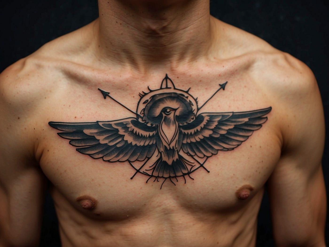 Small but Mighty: Bold Chest Tattoo Ideas for Men, by Dresser AI App, Feb, 2024