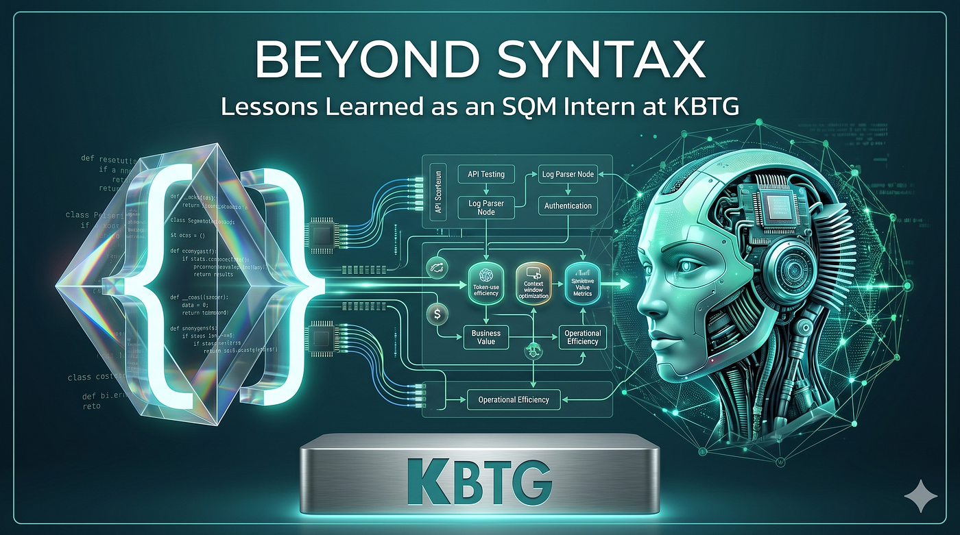 Beyond Syntax: Lessons Learned as an SQM Intern at KBTG