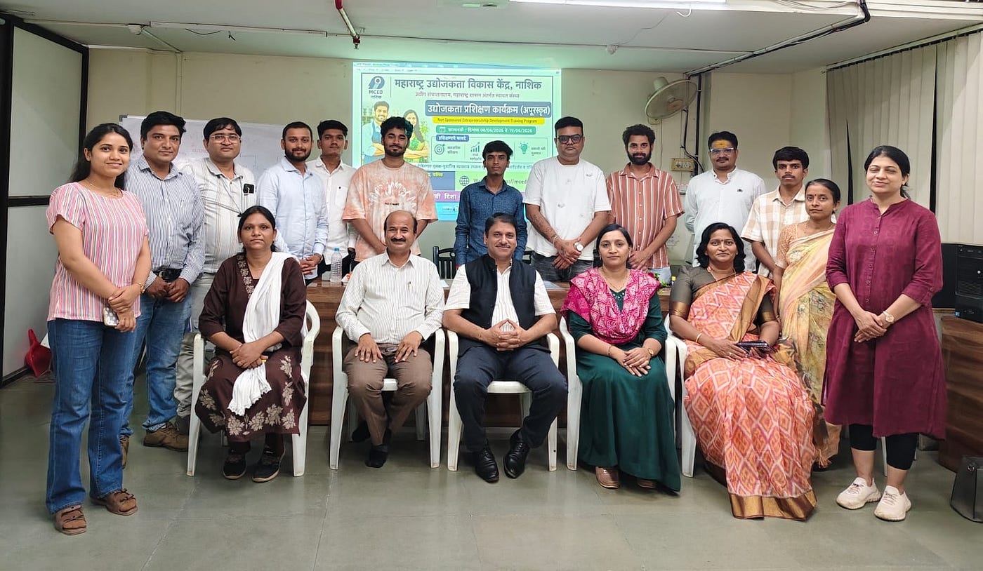 Master Trainer Shreekant Patil Leads Full-Day EDP at MCED Nashik