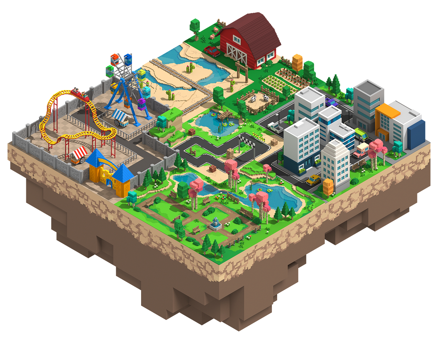 The Sandbox Tokens: LANDS. Our players will soon be able to… | by The  Sandbox | The Sandbox | Medium