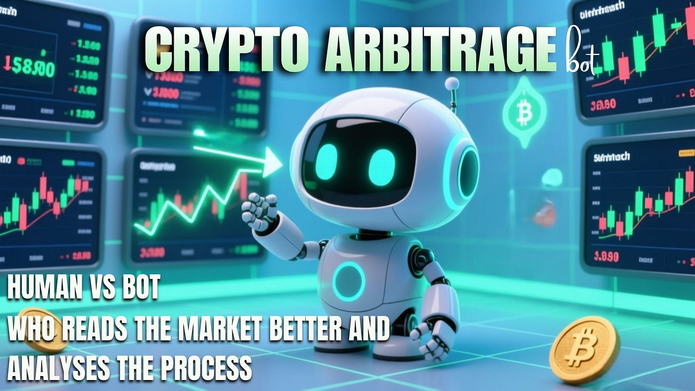 Human vs Bot: Who Reads the Market Better and Analyses the Process in Crypto Arbitrage